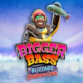 Bigger Bass Blizzard Christmas Catch casino game by Pragmatic Play – featured logo at Mega Riches Casino