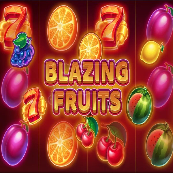 Slots logo of Blazing Fruits from Inbet Games at Mega Riches Casino