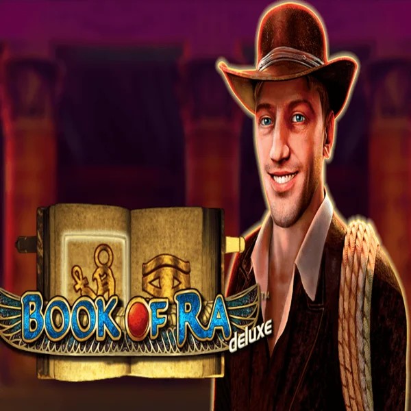 Play the Book of Ra Deluxe slot by Novomatic on Mega Riches Casino