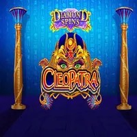 Diamond Spins Cleopatra game by IGT – logo hosted on Mega Riches Casino