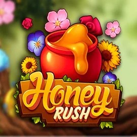 Honey Rush online game logo by Play'n GO on megarichesscasino.se