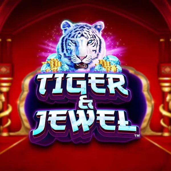 Tiger and Jewel online game logo by Greentube on megarichesscasino.se