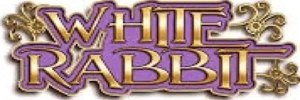 White Rabbit logo by Big Time Gaming at Mega Riches Casino